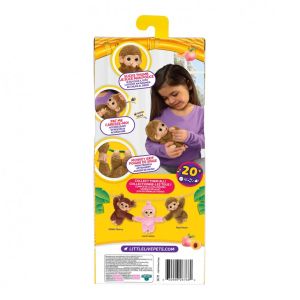 Little Live Pets Интерактивна играчка Мини Бебе Маймунка, асортимент